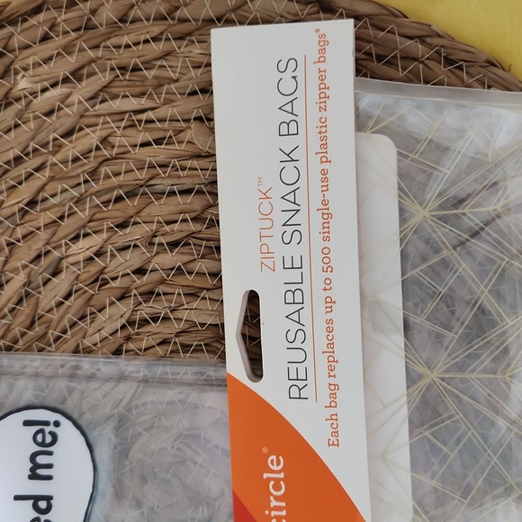 REUSABLE SANDWICH AND SNACK BAGS. - Picture 6 of 9